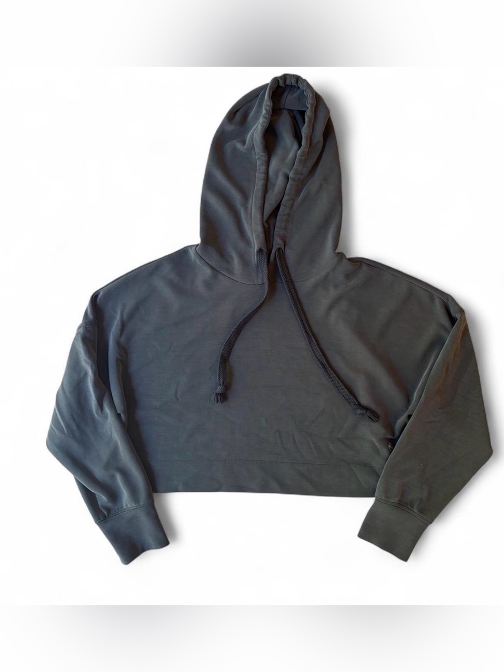 AS Revival Altar’d State Dreamluxe Washed Black Cropped Hoodie Size Small